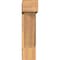 Ekena Millwork Traditional Block Smooth Bracket w/ Offset Brace, Western Red Cedar, 7 1/2"W x 26"D x 30"H BKT0806X26X30TRA05SWR - alternate 3